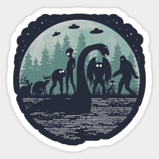 Cryptid Creatures Sticker